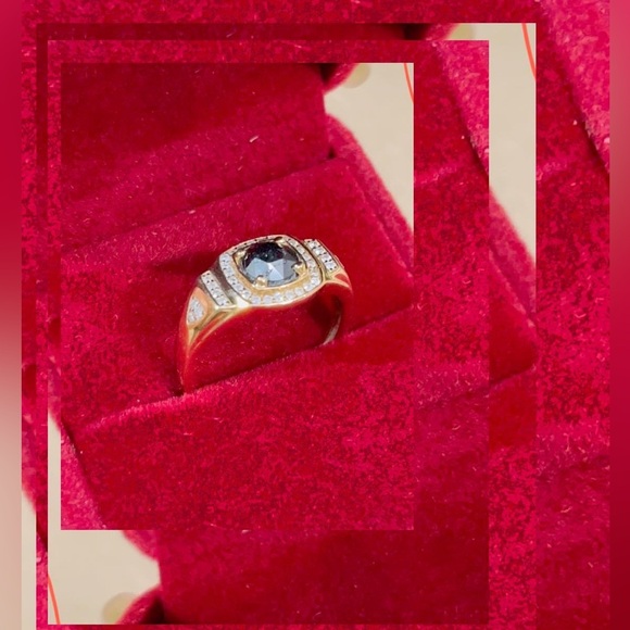 Black Diamond Ring - Picture 4 of 6